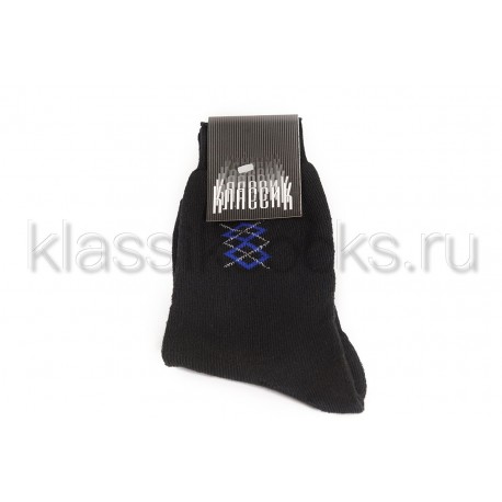 Зимние мужские носки "Классик" хлопковые КМ-108
