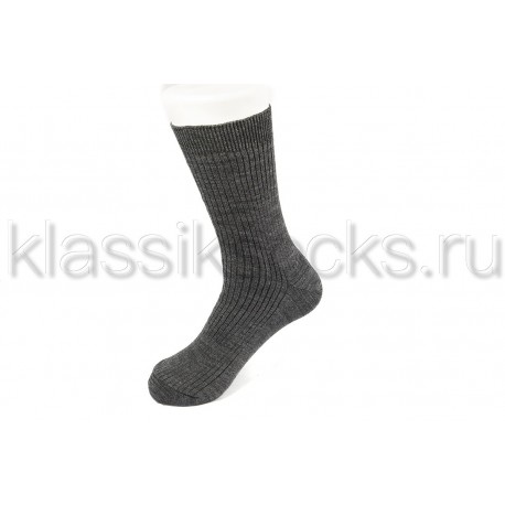 Зимние мужские носки "Классик" шерсть и хлопок З-168